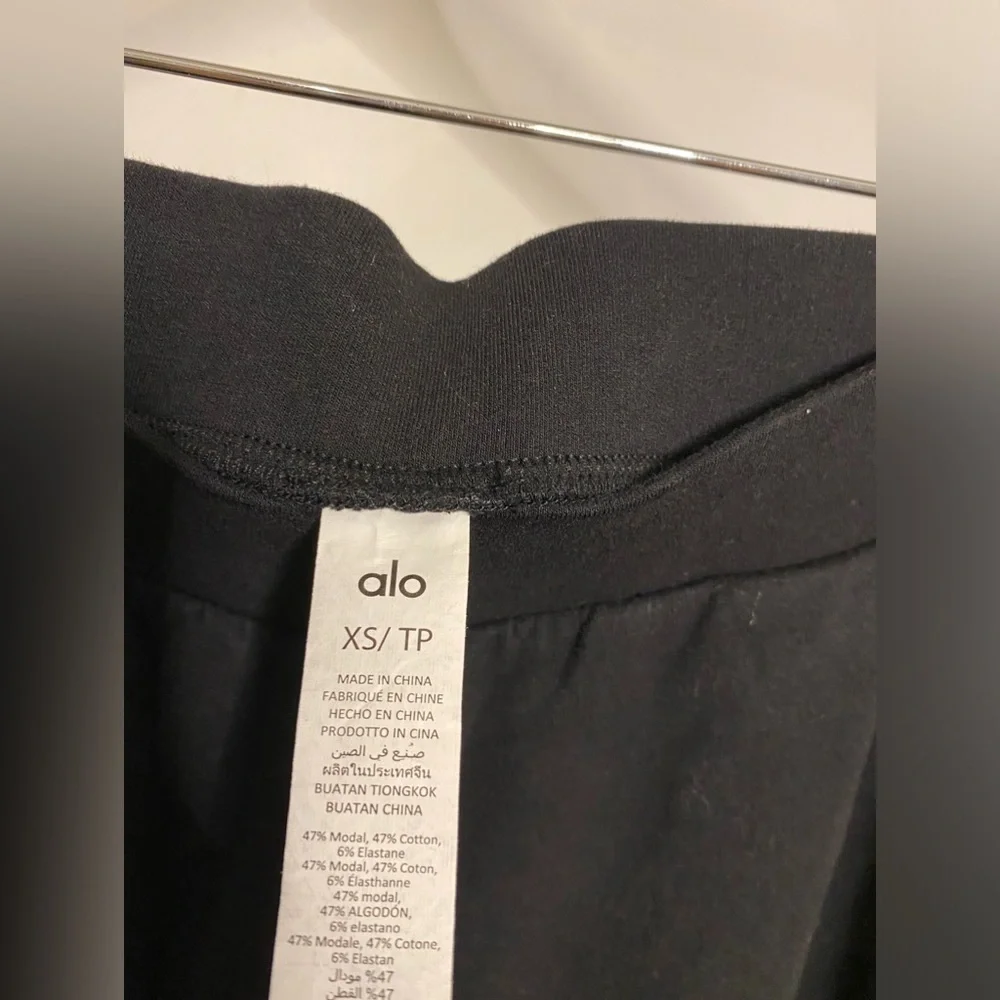 ALO Yoga Ruched French Terry Pants